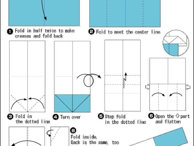 Hướng dẫn gấp Con dao