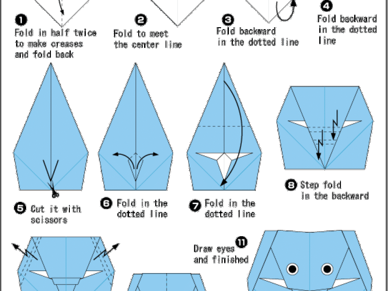 Hướng dẫn gấp con voi ma mút
