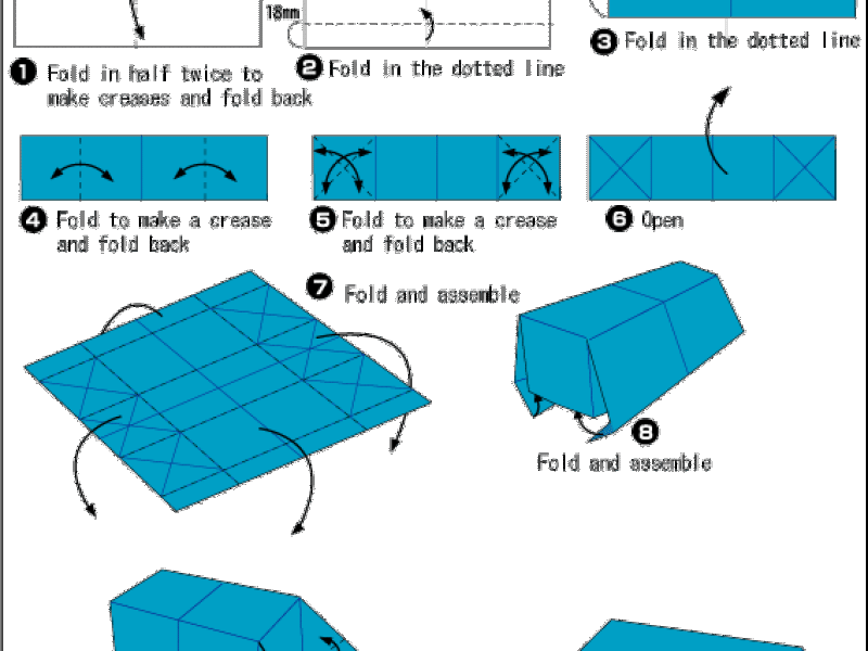 Hướng dẫn gấp Đoàn tàu