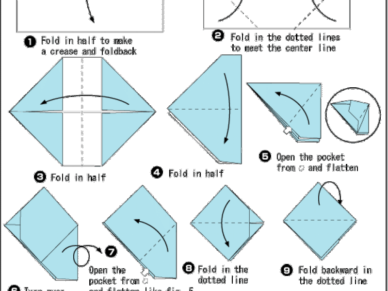 Hướng dẫn gấp Pháo nổ