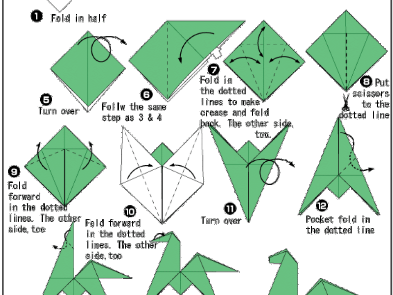 Hướng dẫn xếp con Ngựa nhảy