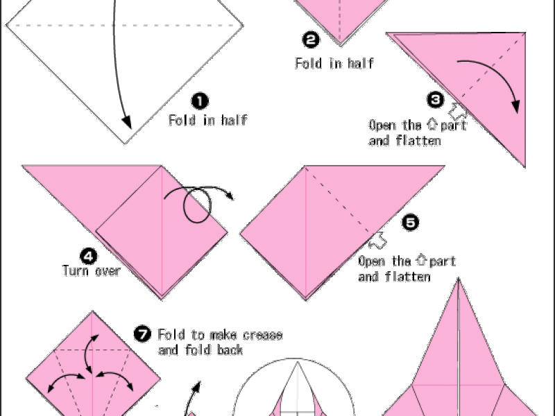 Hướng dẫn xếp giấy Vòng sao 5