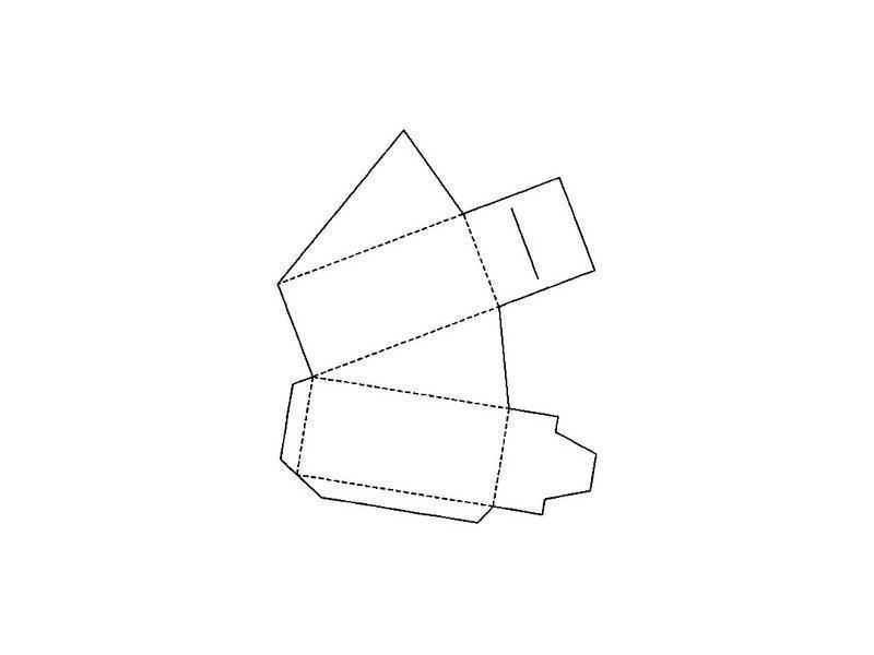 Làm hộp đựng quà hình bánh gato dễ mà đẹp