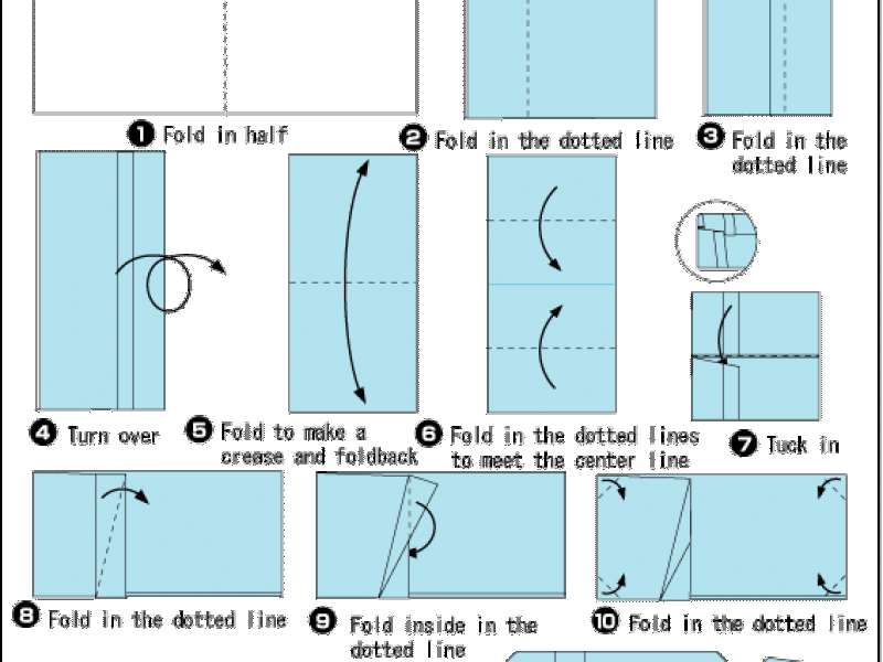 Origami - hướng dẫn gấp Đôi giày