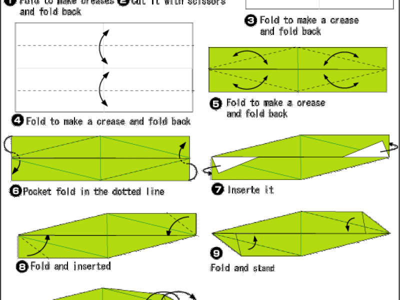 Origami - hướng dẫn gấp giấy Khối hình sao