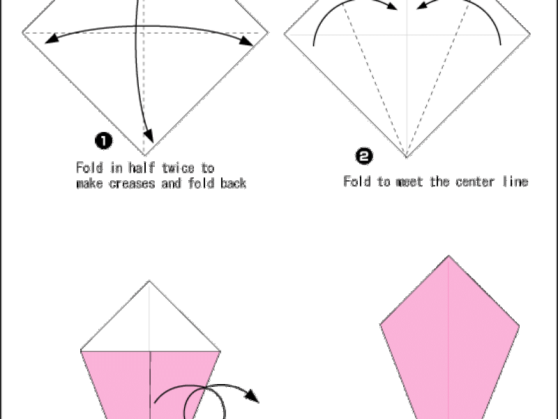 Origami - hướng dẫn gấp Vòng sao 6
