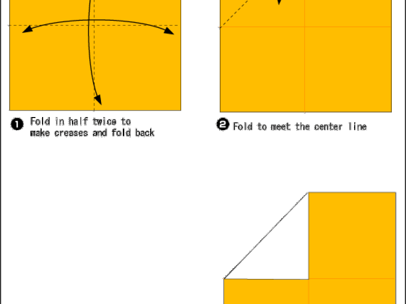 Origami - hướng dẫn xếp cái Chong chóng 2