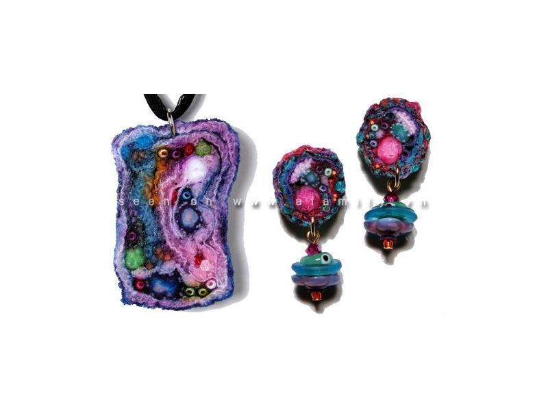 Trang sức độc đáo làm từ... vải vụn!