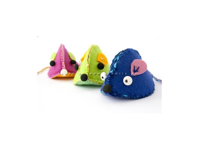 Ví bóp tự chế hình chú chuột cực xinh