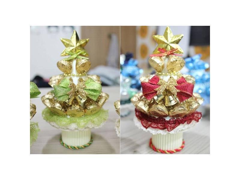 Cây thông Noel siêu đáng yêu từ chocolate