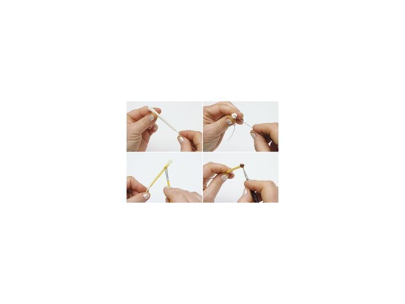 Làm bình hoa ly vàng rực rỡ đón năm mới