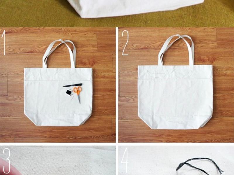 3 phương pháp trang trí túi tote xinh yêu