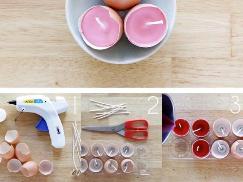 Các cách tái sử dụng vỏ trứng độc đáo mà xinh lung linh