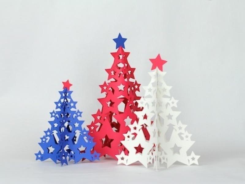 Cách làm cây thông Noel giấy dễ dàng, đẹp mắt