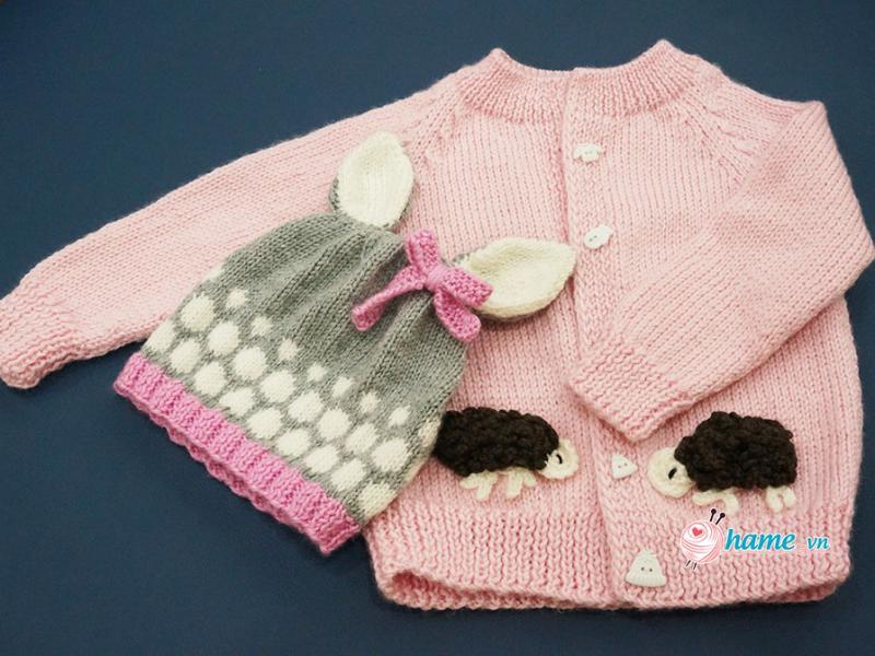 Đan mũ thỏ đốm