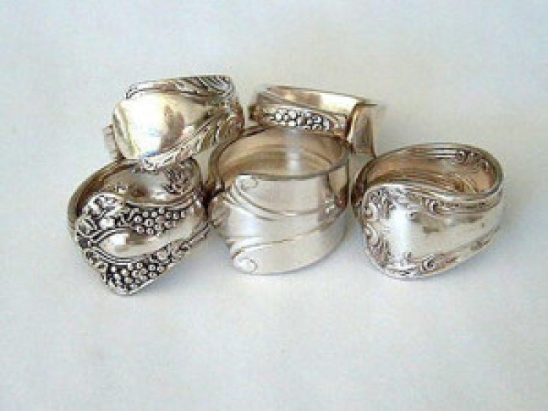 Hướng dẫn làm nhẫn hoa từ thìa cực đẹp .