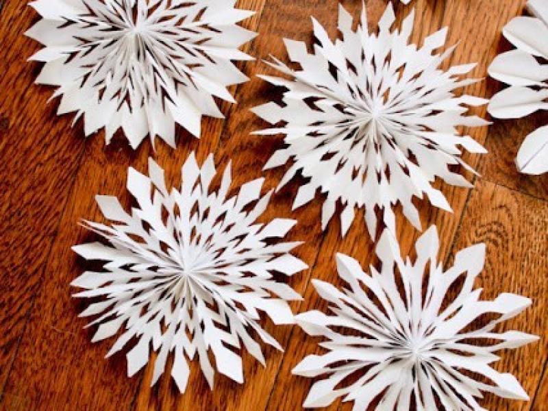 Làm hoa giấy theo phong cách Kirigami