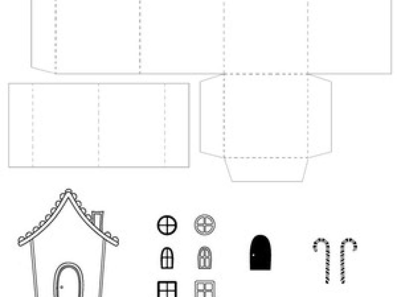 Làm tranh 3D ngôi làng kẹo ngọt tặng bé yêu