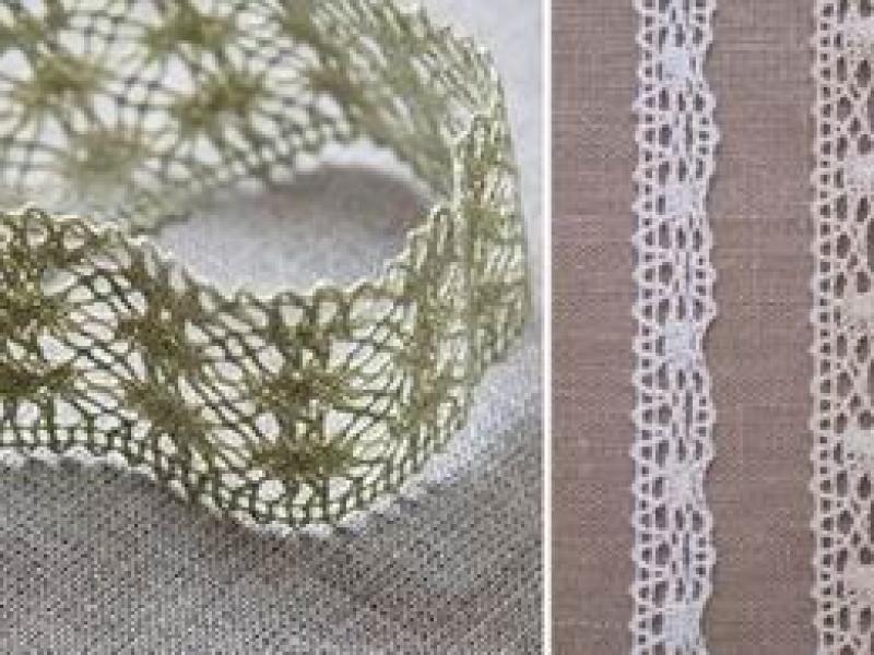 Vương miện và vòng tay giống y như thật làm từ ren