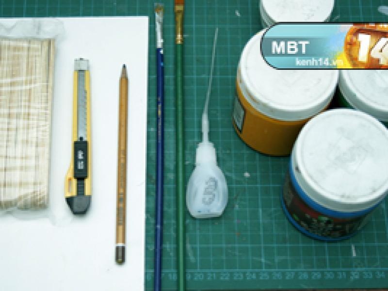 "Xây" nhà tí hon đựng tiền tiết kiệm