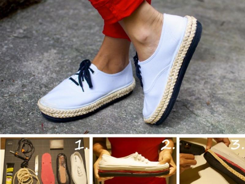 Ý tưởng làm mới cho đôi giày thêm cá tính